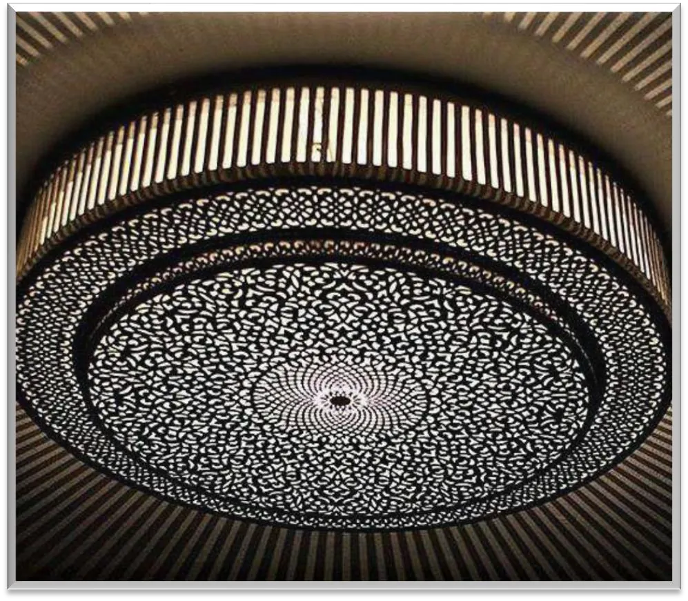 Antique Brass Ceiling Light — ZLCL-809