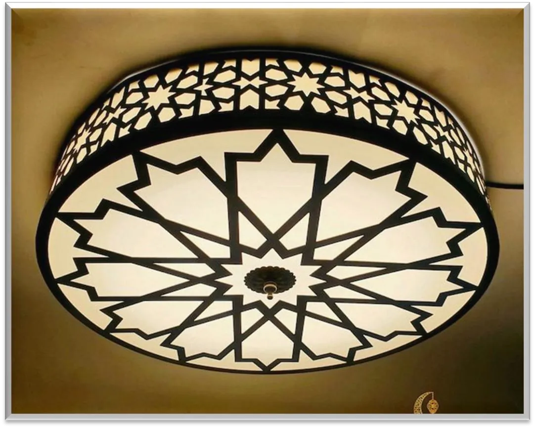 Antique Brass Ceiling Light — ZLCL-833
