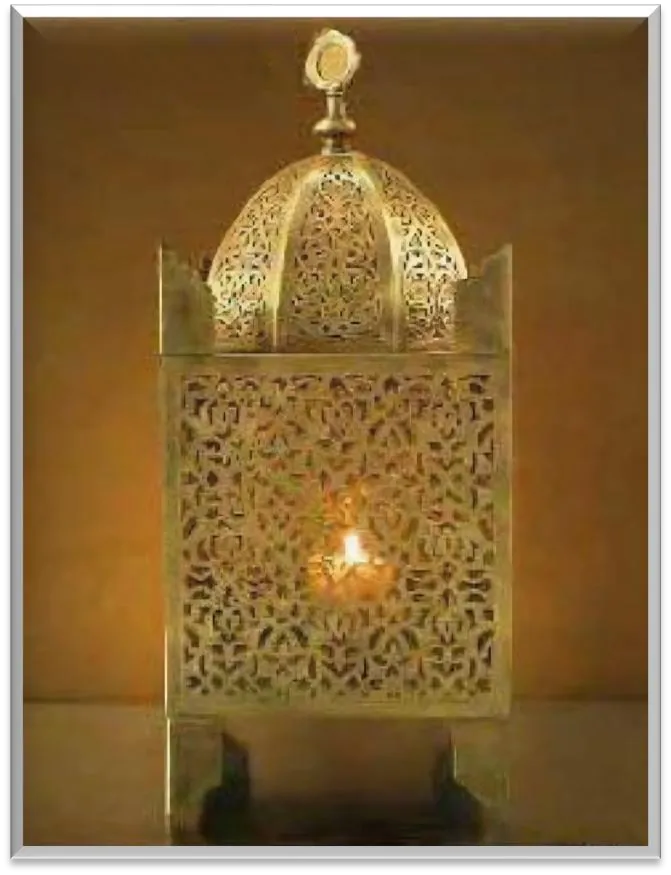 Antique Brass Floor Lamp — ZLFL-232