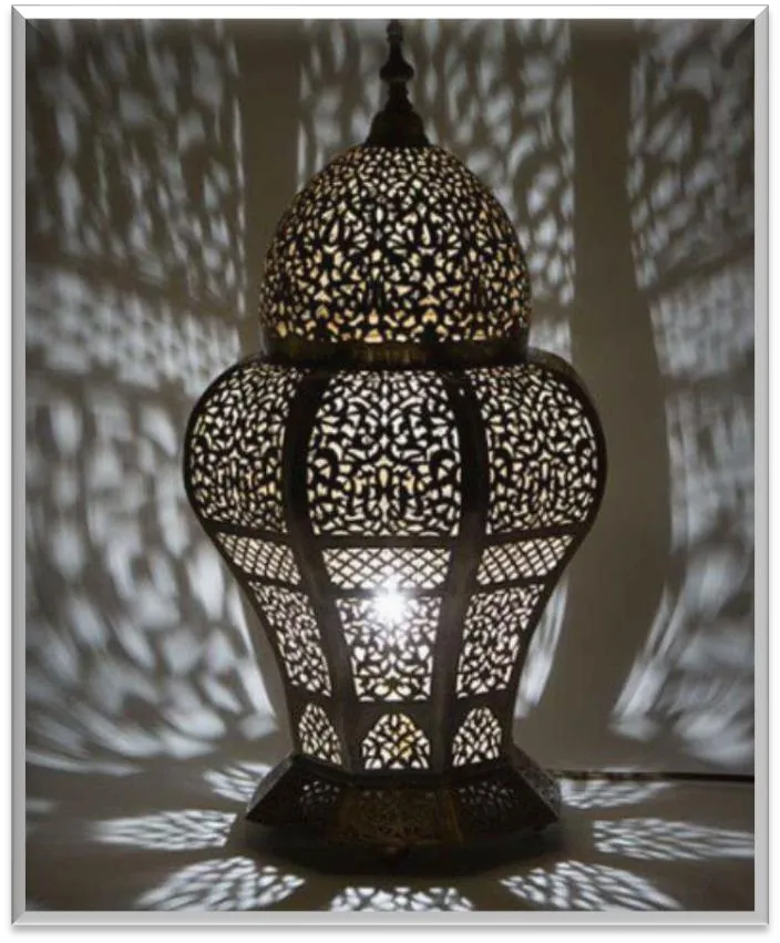 Antique Brass Floor Lamp — ZLFL-245