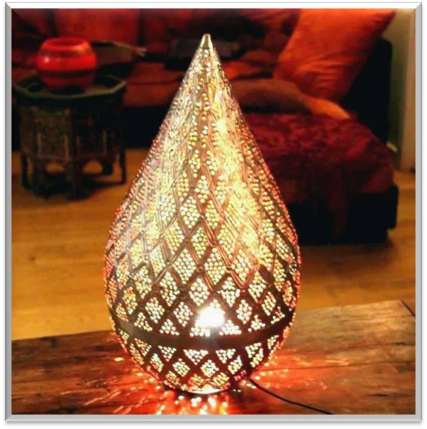 Antique Brass Floor Lamp — ZLFL-246