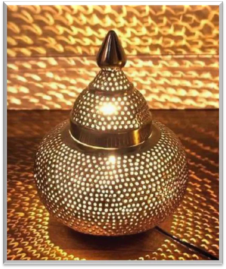 Antique Brass Floor Lamp — ZLFL-247
