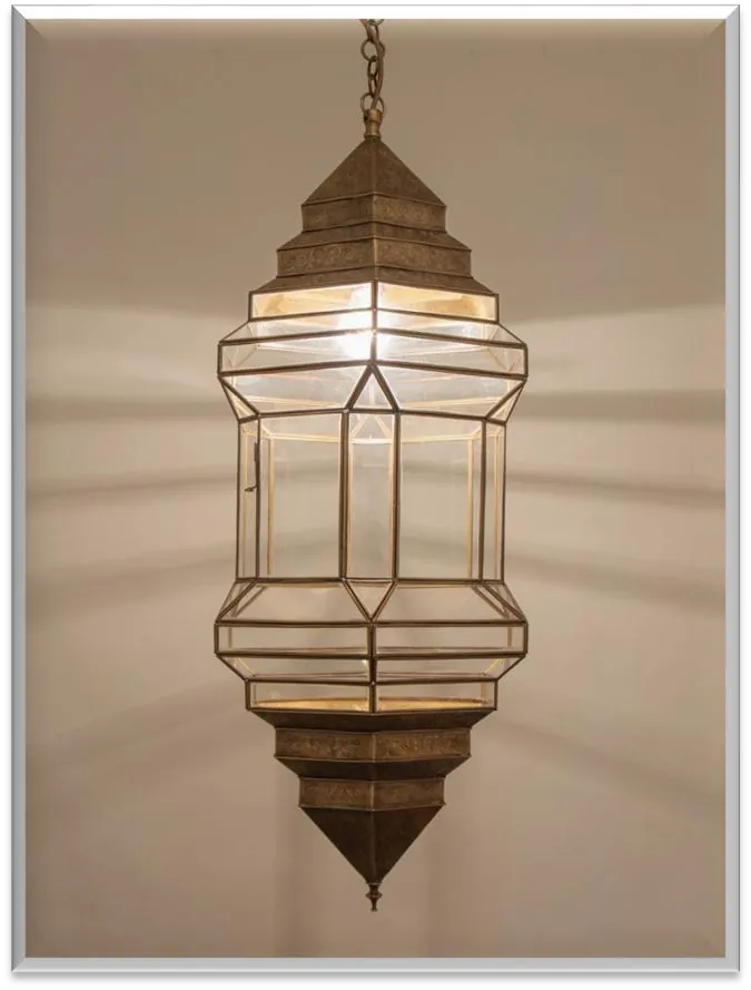 Antique Brass Pendent Light — ZLPL-101