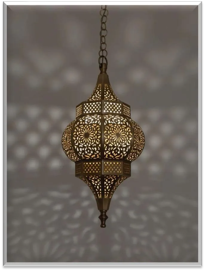 Antique Brass Pendent Light — ZLPL-102