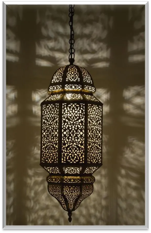 Antique Brass Pendent Light — ZLPL-103