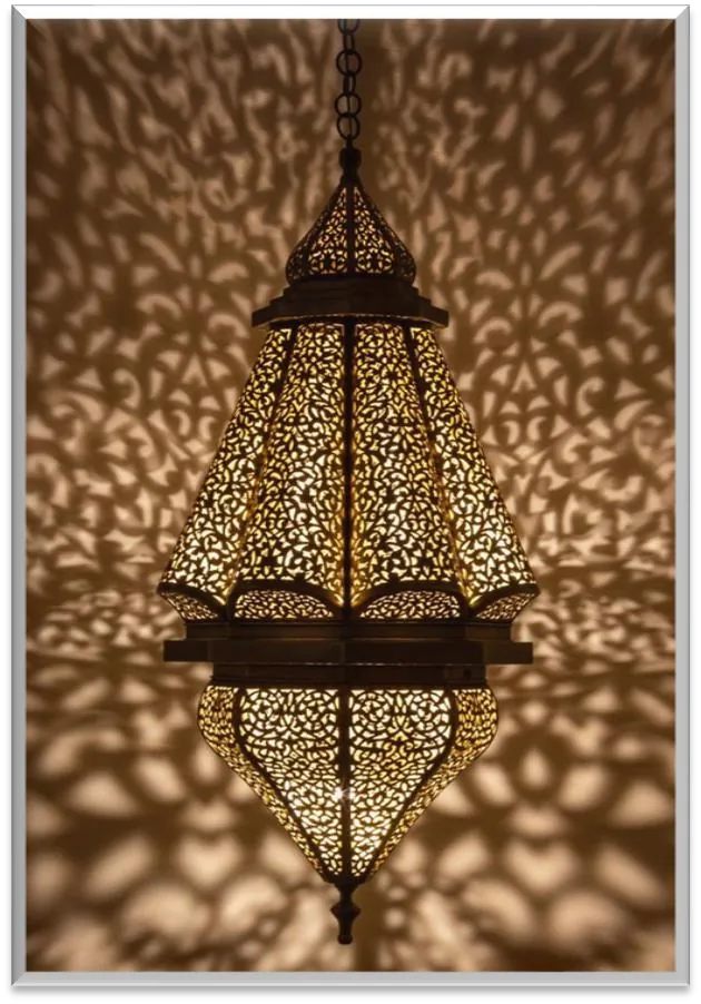 Antique Brass Pendent Light — ZLPL-104