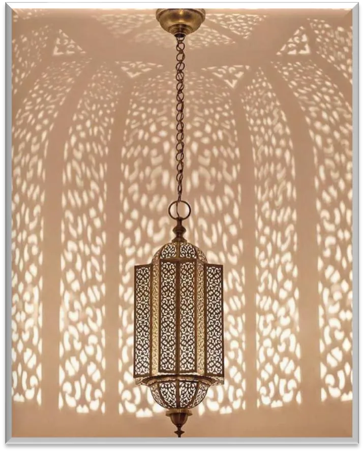Antique Brass Pendent Light — ZLPL-111