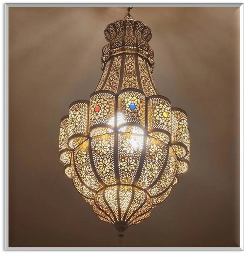 Antique Brass Pendent Light — ZLPL-112