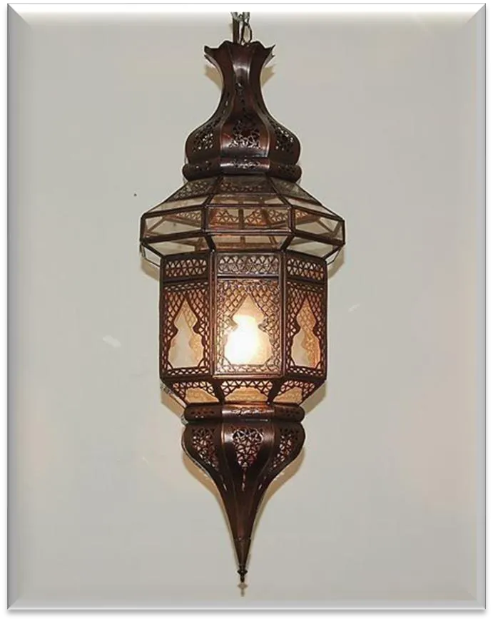 Antique Brass Pendent Light — ZLPL-128