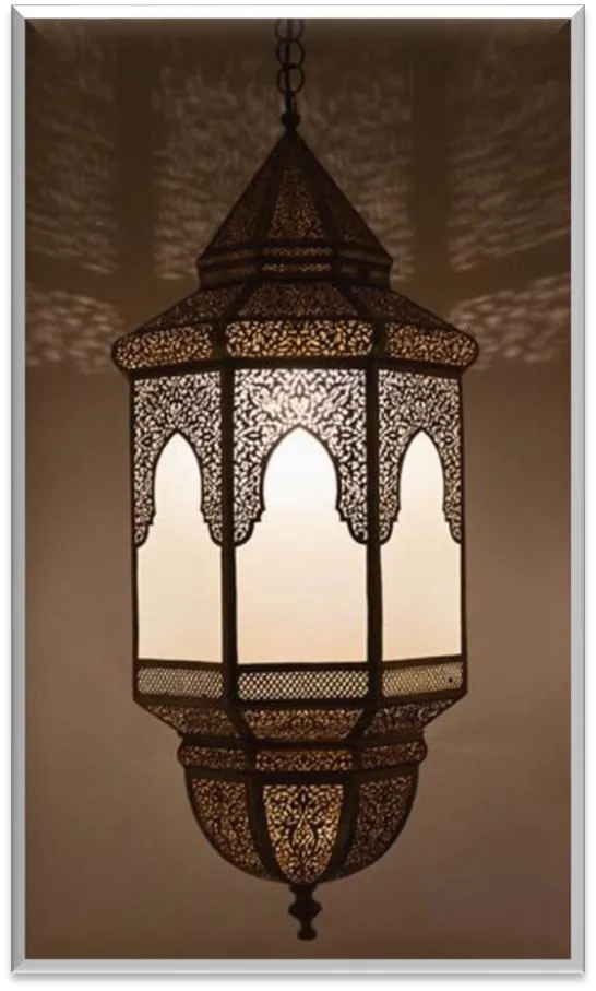 Antique Brass Pendent Light — ZLPL-138