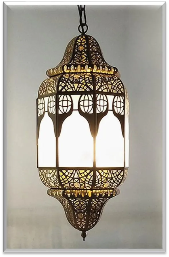 Antique Brass Pendent Light — ZLPL-140