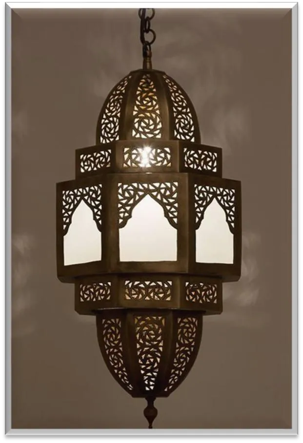 Antique Brass Pendent Light — ZLPL-140