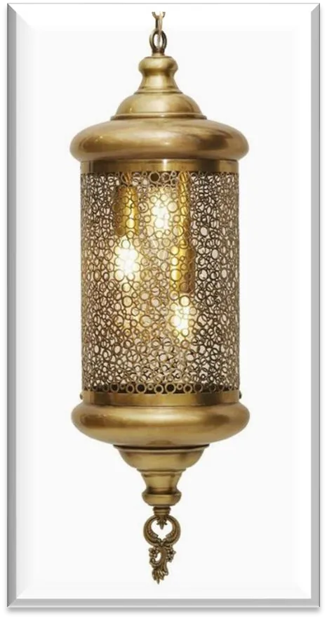 Antique Brass Pendent Light — ZLPL-152