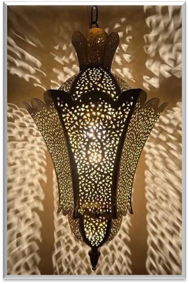 Antique Brass Pendent Light — ZLPL-153
