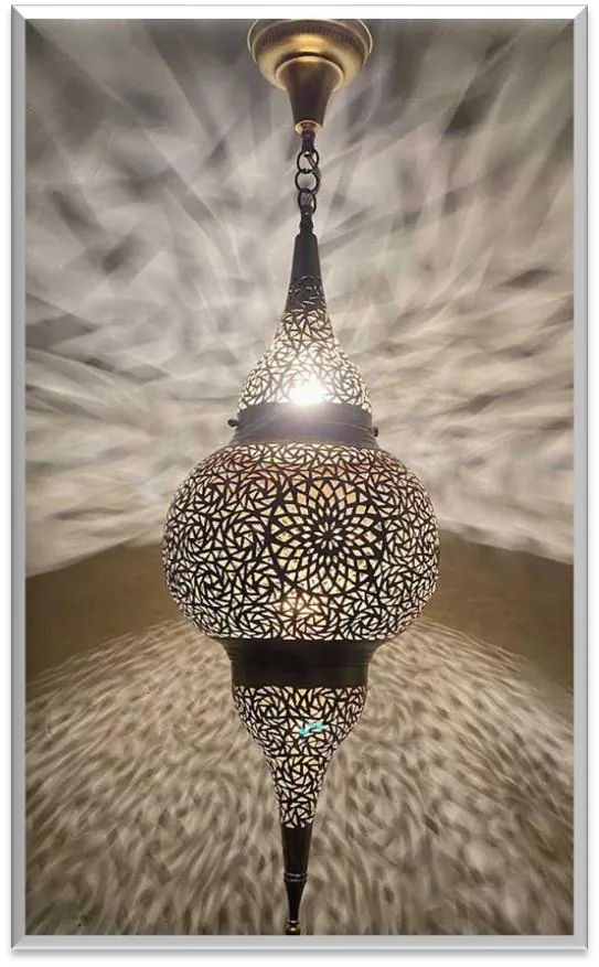 Antique Brass Pendant Light — ZLPL-160