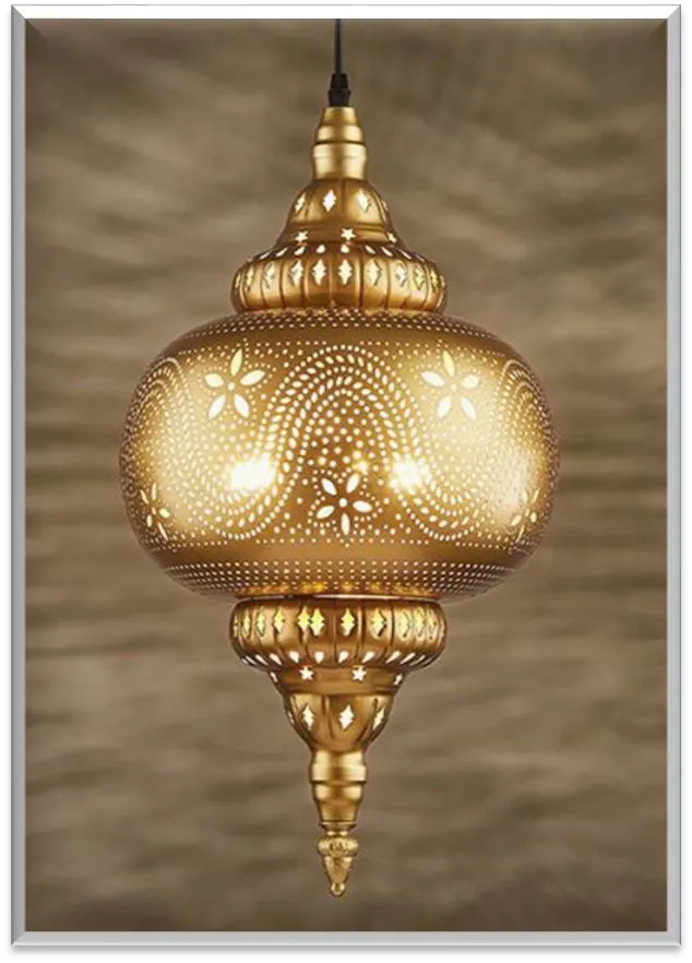 Antique Brass Pendant Light — ZLPL-170