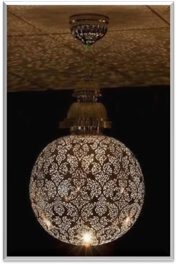 Antique Brass Pendant Light — ZLPL-175