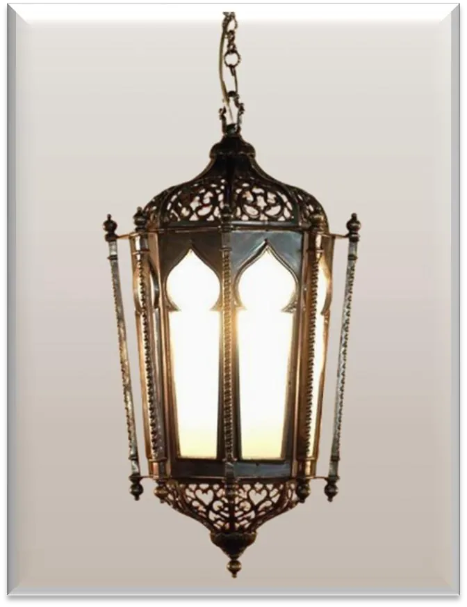 Antique Brass Pendant Light — ZLPL-196