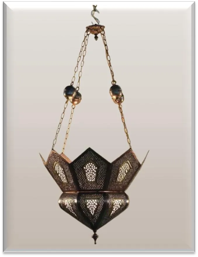 Antique Brass Pendant Light — ZLPL-201