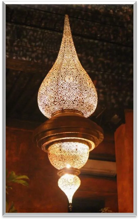 Antique Brass Pendant Light — ZLPL-210