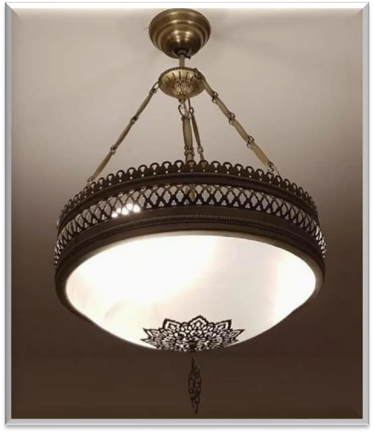 Antique Brass Pendant Light — ZLPL-211