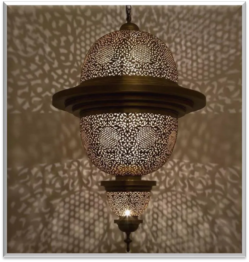 Antique Brass Pendant Light — ZLPL-214