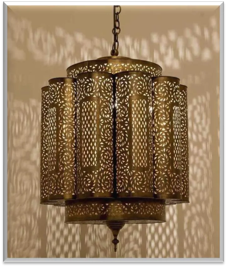 Antique Brass Pendant Light — ZLPL-221