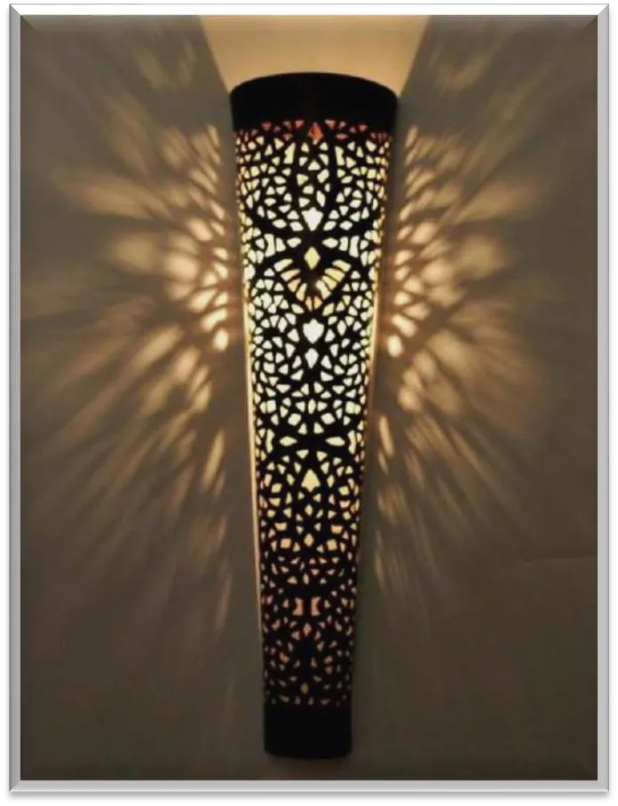 Antique Brass Torch Light — ZLTL-503