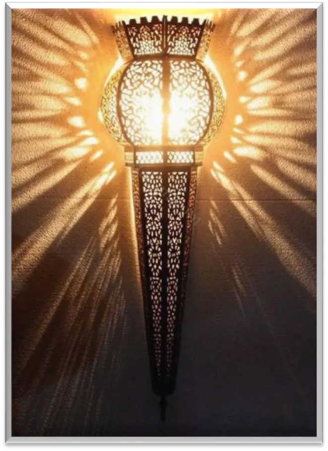 Antique Brass Torch Light — ZLTL-513