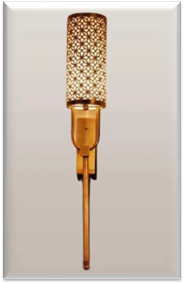 Antique Brass Torch Light — ZLTL-526