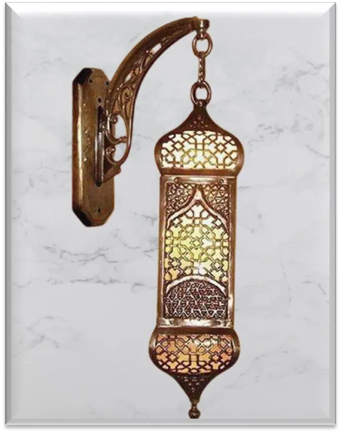 Antique Brass Wall Bracket — ZLWB-703