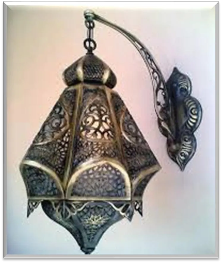 Antique Brass Wall Bracket — ZLWB-718