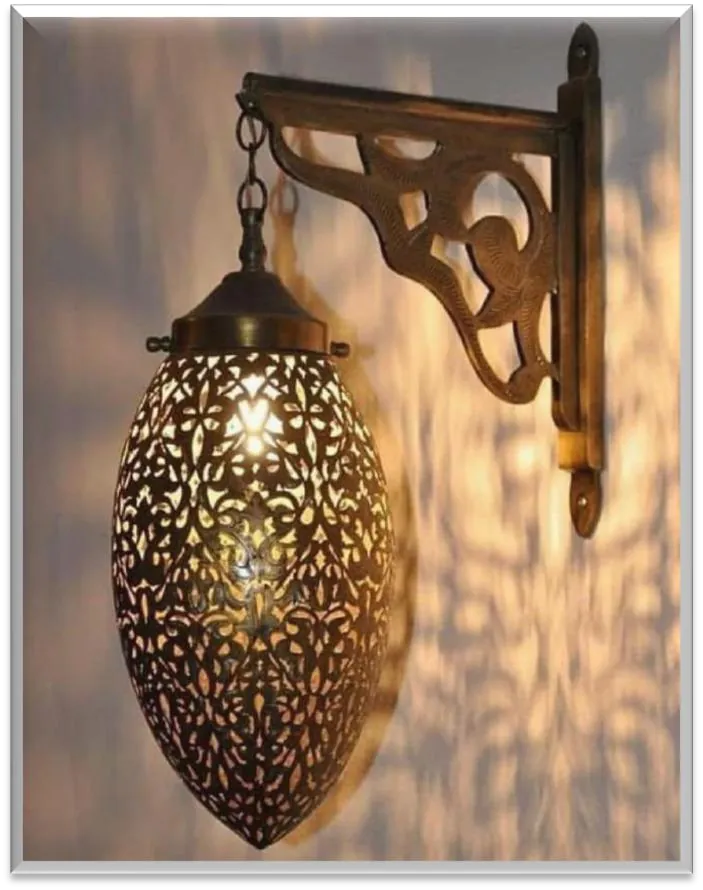 Antique Brass Wall Bracket — ZLWB-723