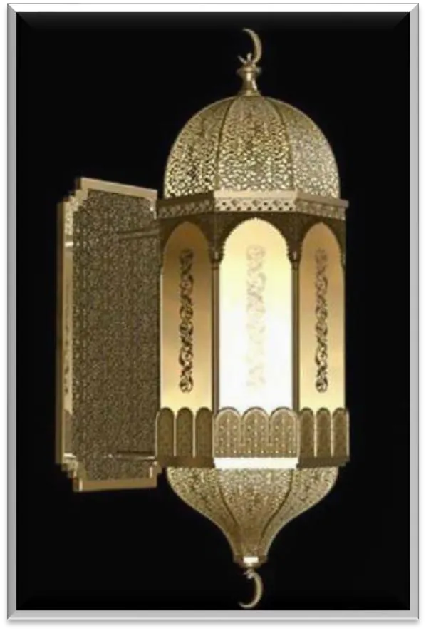 Antique Brass Wall Bracket — ZLWB-724
