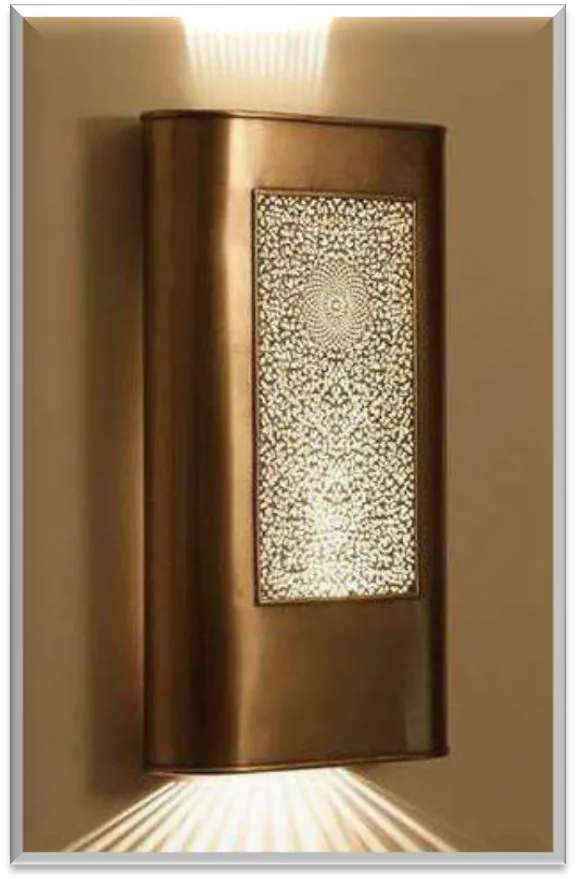 Antique Brass Wall Sconce — ZLWS-616