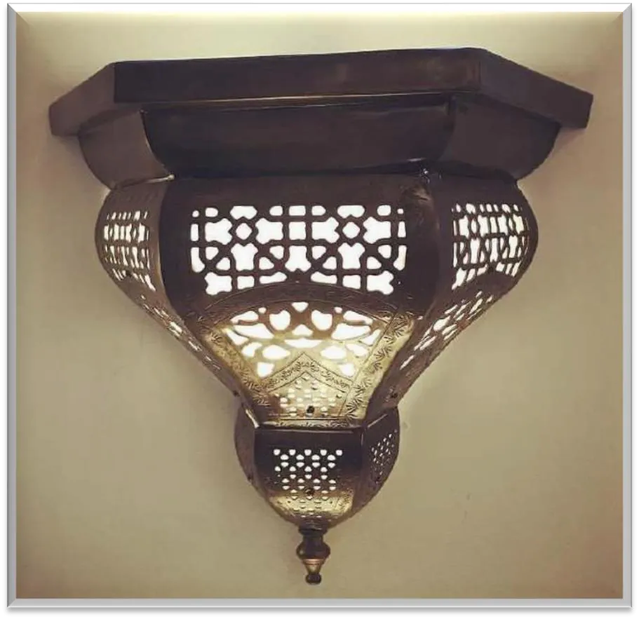 Antique Brass Wall Sconce — ZLWS-635