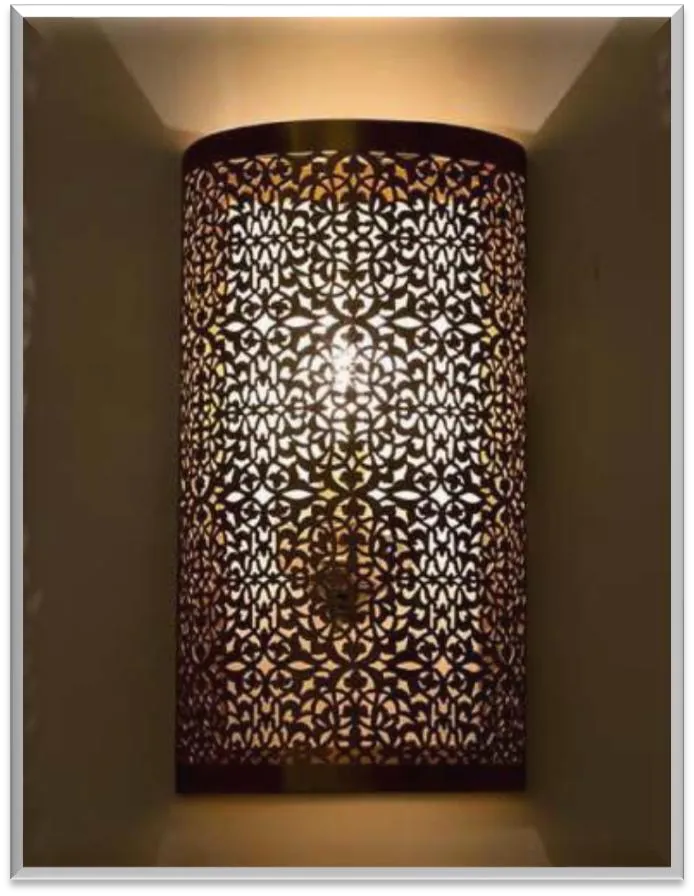 Antique Brass Wall Sconce — ZLWS-642